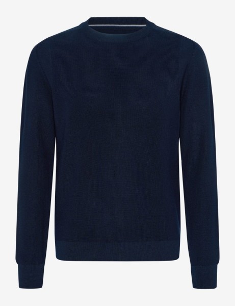 BRAX ROY Strickpullover Rundhals dark navy 70121900 21-2007-22