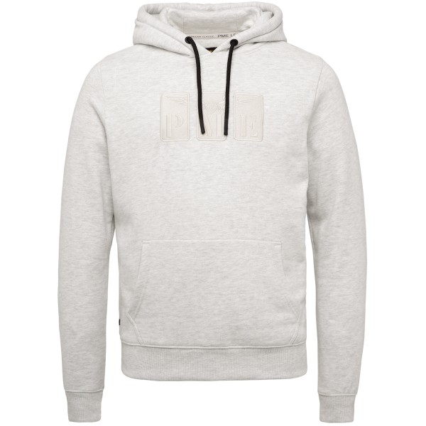 PME LEGEND Kapuzenpullover brushed sweat light grey melee PSW2202421-G