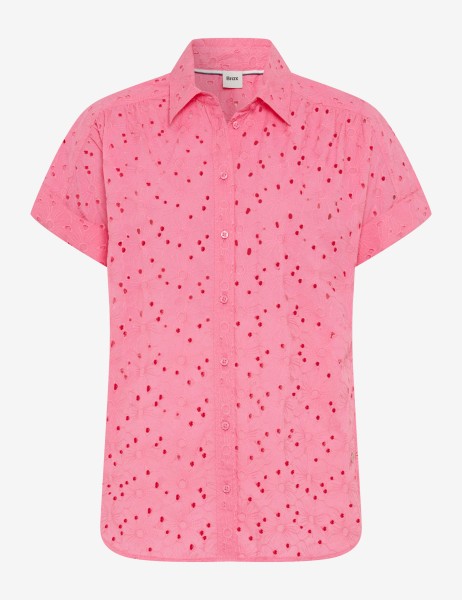 BRAX VIV Kurzarm Bluse dragonfruit 94154300 46-5598-80