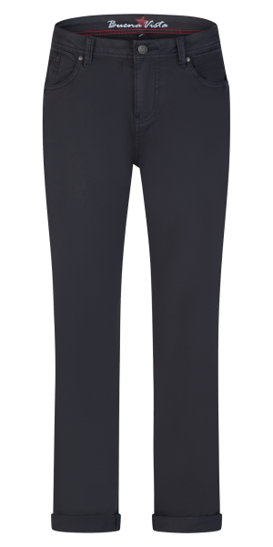 BUENA VISTA MALIBU-ZIP HIGH dark blue 888 B5914 4141.1177 - Stretch Twill