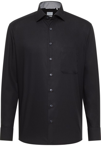 ETERNA COMFORT FIT Langarm Hemd schwarz popeline 1305-39-E15K - ORIGINAL SHIRT