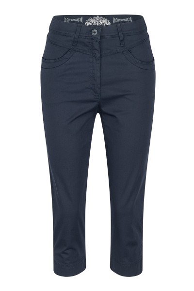 RAPHAELA BY BRAX LAURA NEW CAPRI navy 10814520 16-1908-22 - MAGIC WAIST