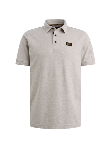 PME LEGEND POLOSHIRT light grey melee PPSS2602899-921