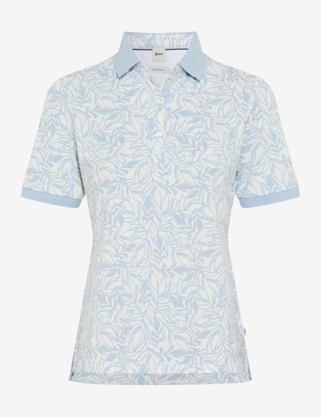 BRAX CLEO.S Poloshirt bleu floral 90666000 90-0046-28