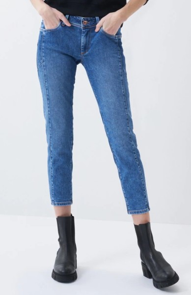 SALSA JEANS WONDER PUSH UP SKINNY mixed denim 126001.8503