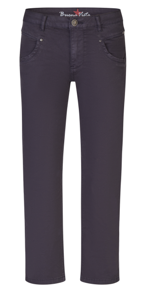 BUENA VISTA ANNA C STRAIGHT 7/8 dark blue 888 B5859 4141.1177 - Stretch Twill
