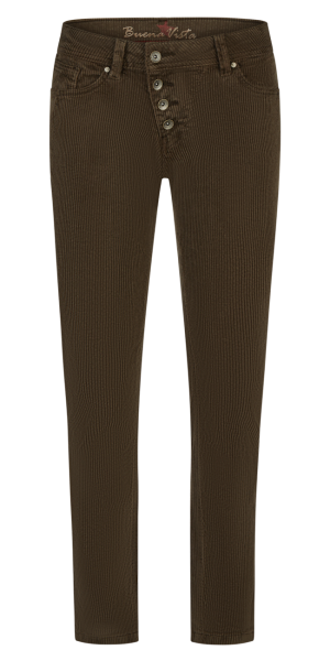 BUENA VISTA MALIBU CROPPED choco BV B5826 9270.8910 - Corduroy