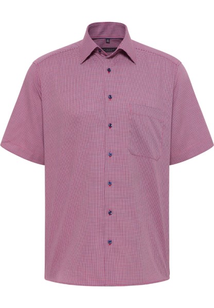 ETERNA COMFORT FIT Kurzarm Hemd chianti panama 8038-56-K18E