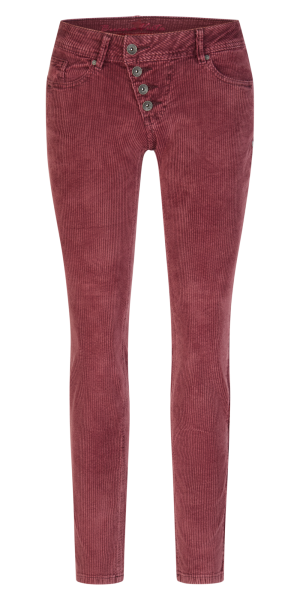 BUENA VISTA MALIBU CROPPED bordeaux 2509 B5826 9270.8996 - Corduroy