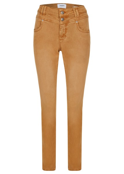 ANGELS JEANS SKINNY dark camel used 188 1203.4355 - STRETCH
