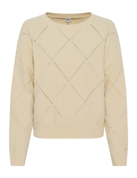 BRAX LISA Langarm Pullover dark ecru 90121000 90-6026-94