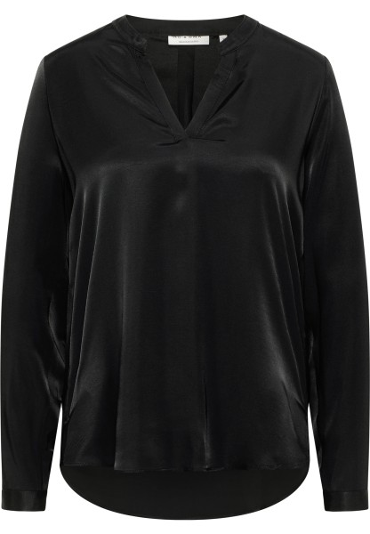 ETERNA Damen Bluse Langarm schwarz viscose 5270-39-D931