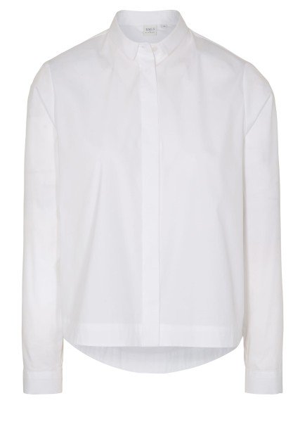 1863 by ETERNA CLASSIC FIT Langarm Bluse weiss stretch 5212-00-DP21