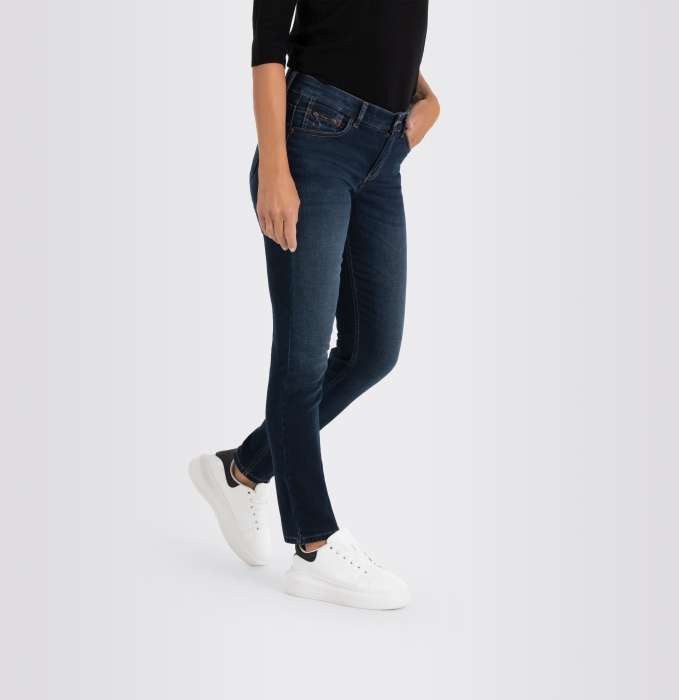 MAC SLIM THERMO DENIM midnight blue washed 5940-90-0354 D839 