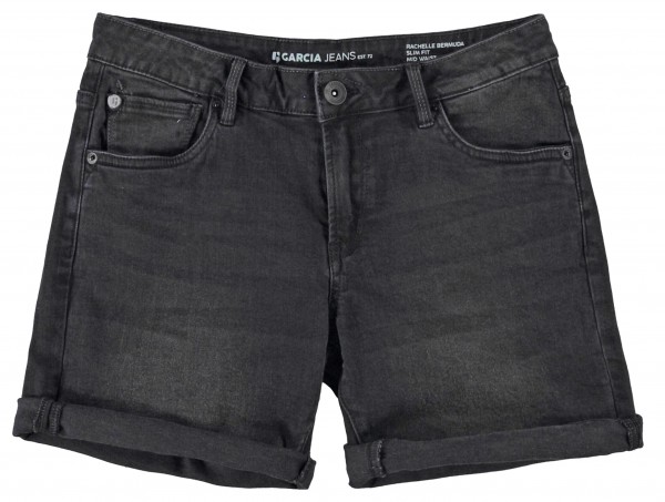 GARCIA RACHELLE BERMUDA black dark used 272.6250 - Flow Denim