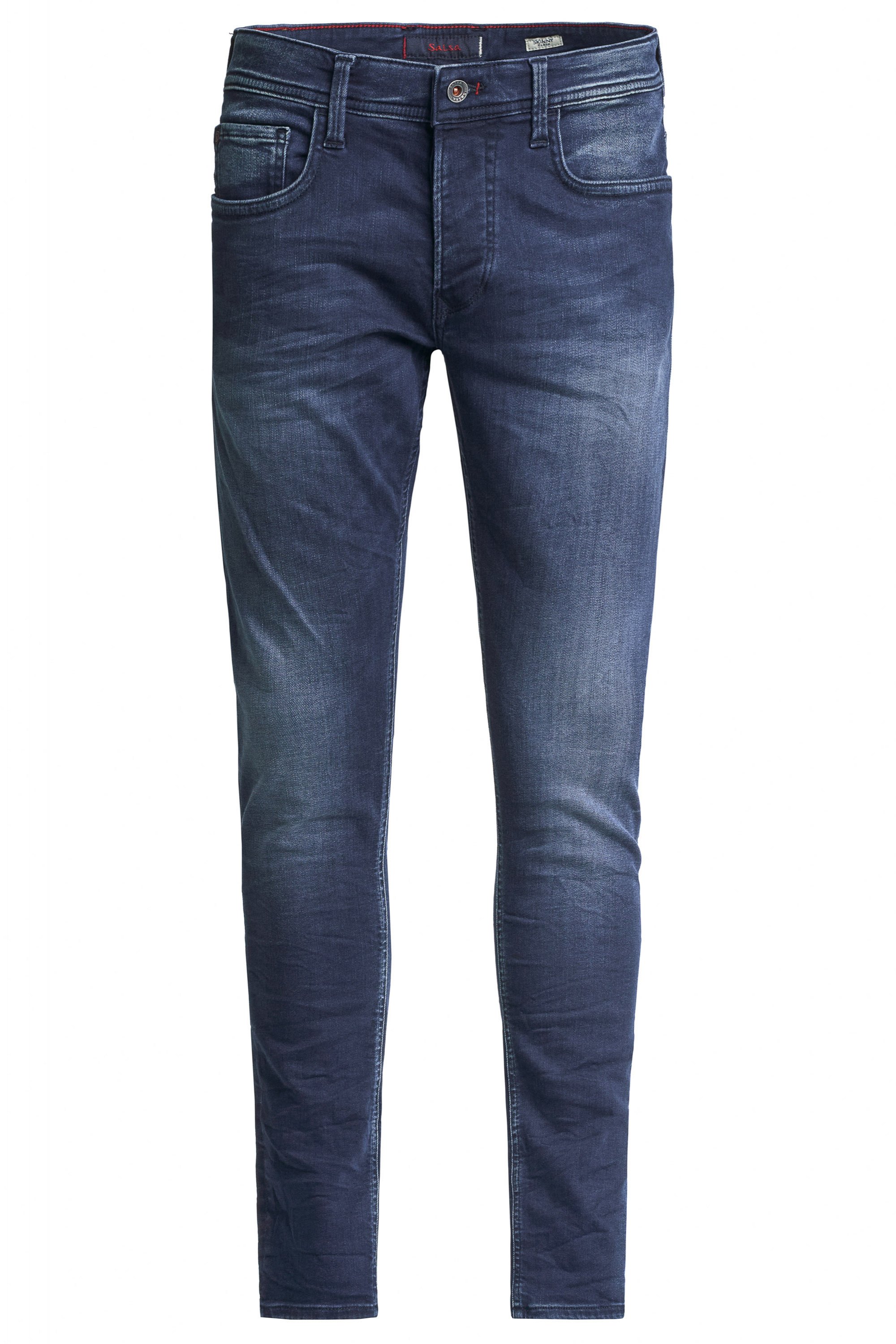 SALSA JEANS CLASH dark blue used washed 125222.8504 DENIM Clash Salsa Jeans Männer Jeans