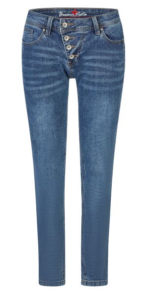 BUENA VISTA MALIBU CROPPED lake blue B5826 369.7407 - Stretch Denim
