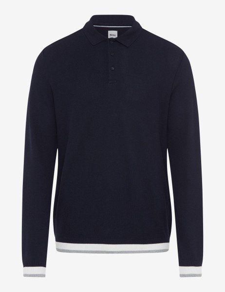 BRAX PAROS CB Langarm Shirt navy 70434200 27-4948-23