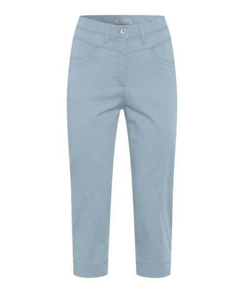 RAPHAELA BY BRAX LAURA NEW CAPRI powder blue 10814520 16-1908-28 - MAGIC WAIST