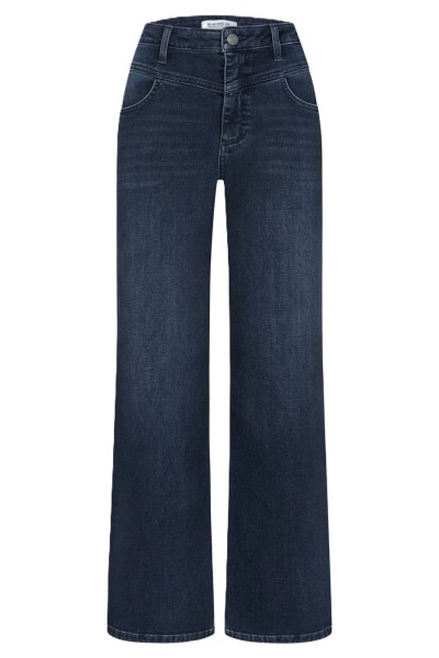 BLUE FIRE JUDY deep indigo 1156.1077 - YOKE WIDE LEG