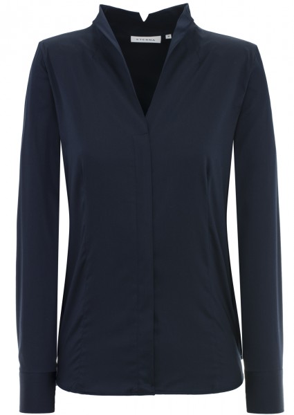 ETERNA MODERN CLASSIC Langarm Bluse marine 5352 D619.19