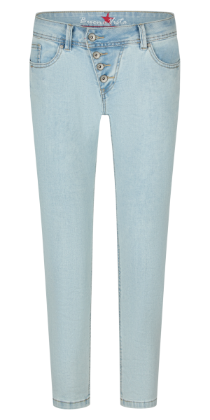 BUENA VISTA MALIBU 7/8 faded denim 2505 B5122 369.4265 - Stretch Denim