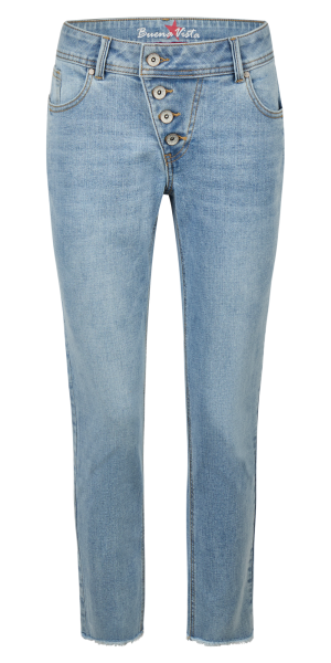 BUENA VISTA MALIBU 7/8 light stone 2603 B5122 368.4810 - Stretch Denim