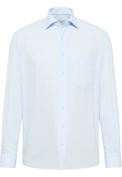 ETERNA COMFORT FIT Langarm Hemd popeline hellblau 1100-10-E19K