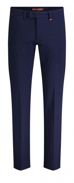 MAC LENNOX CARBONIUM BI-STRETCH nautic blue check 6344-00-0704L 196K