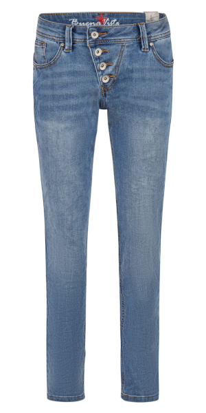 BUENA VISTA MALIBU CROPPED midstone 888 B5826 355.6658 - Stretch Denim