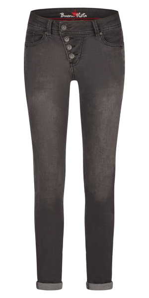 BUENA VISTA MALIBU grey black 2408 B5001 601.5312 - Cozy Denim