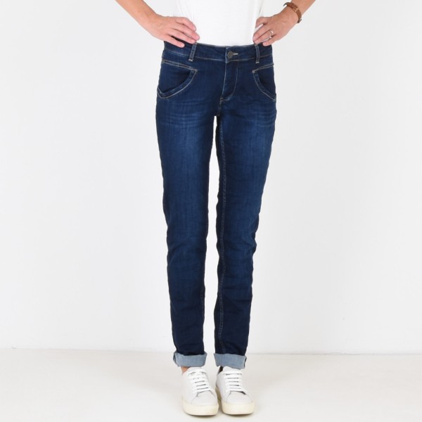 BUENA VISTA ANNA C dark blue 2209 B5318 409.5095 - Stretch Denim