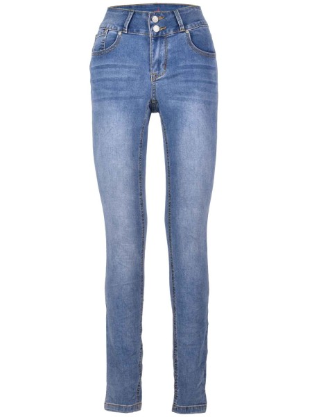 BUENA VISTA TUMMYLESS light stone 888 B5664 333.9068 - Stretch Denim