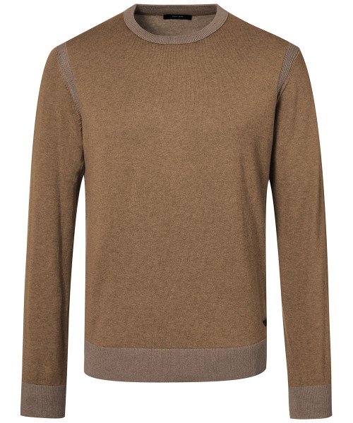 PIERRE CARDIN Strickpullover Rundhals cub 55300 12548.7304 - TRAVEL COMFORT