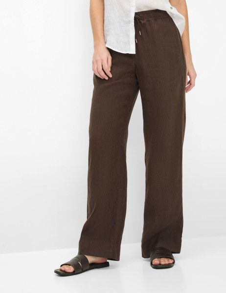 BRAX FARINA coffee 9885020 09-2202-52 - WIDE LEG