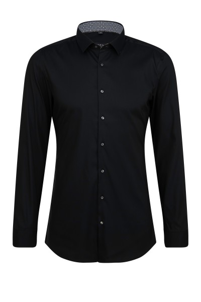 ETERNA SUPER SLIM Performance Shirt Langarm Hemd schwarz twill 3377-39-Z141  | Super Slim Fit | Eterna | Hemden | Herren Bekleidung | Jeans-Manufaktur