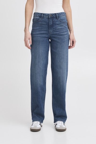 ICHI IHTWIGGY STRAIGHT medium blue 20119128.19037