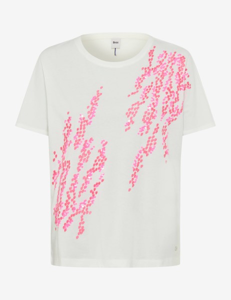 BRAX CAELEN Kurzarm T-Shirt dragonfruit 90641600 36-3518-80