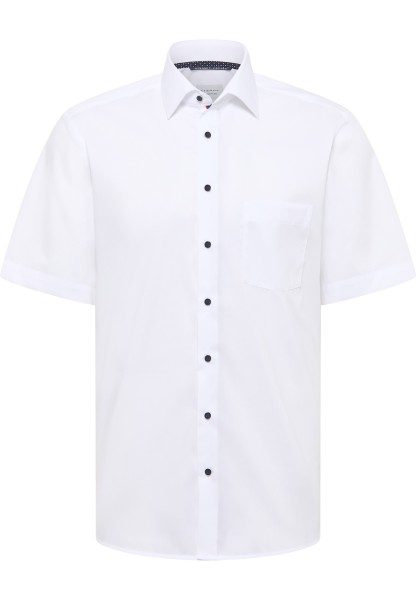ETERNA MODERN FIT Kurzarm Hemd weiss popeline 1482-00-C181 - Dynamic Cotton