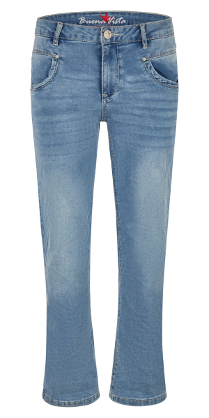 BUENA VISTA ANNA C 7/8 STRAIGHT charming blue 2503 B5859 102.8565 - Cozy Denim