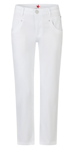 BUENA VISTA ANNA C STRAIGHT 7/8 white BV B5859 4141.32 - Stretch Twill