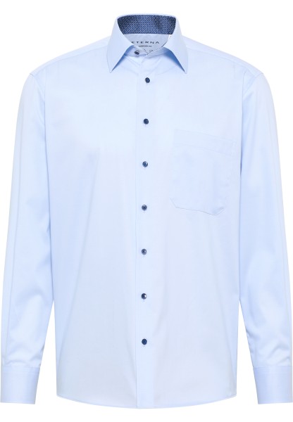 ETERNA COMFORT FIT Performance Shit Langarm Hemd hellblau 4060-10-E14E