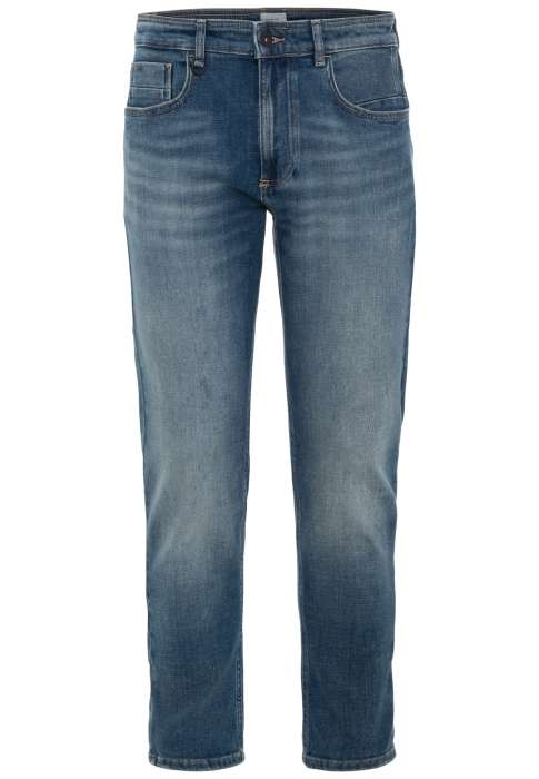 Camel Active Herren Jeans – Relaxed Fit, Used-Look, Mit Stretch, Für Urbanen Casual-Style
