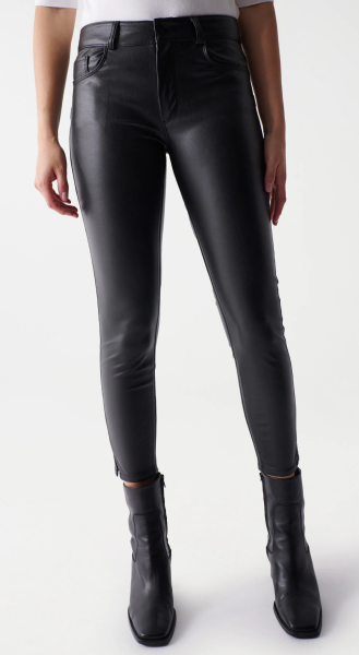 SALSA JEANS DESTINY PUSH UP CROP nappa black 126733.0000