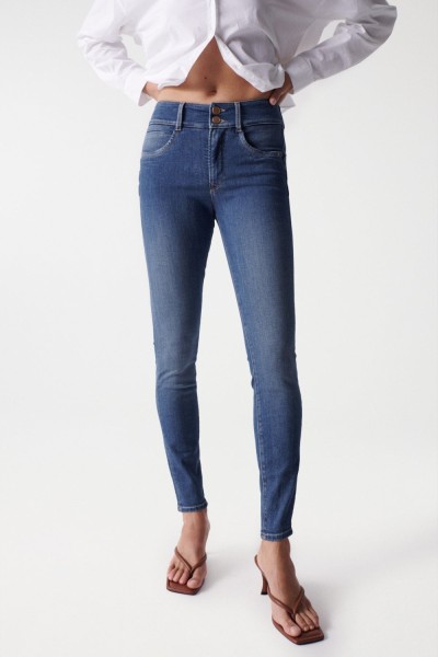 SALSA JEANS SECRET PUSH IN SKINNY blue 21005683.853