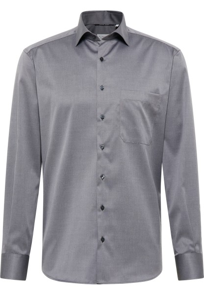ETERNA COMFORT FIT COVER SHIRT Langarm Hemd silber twill 8817-35-E19K