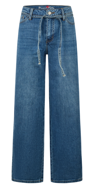 BUENA VISTA WIDE LEG-L mid stone 2603 B5987 415.6253 - Stretch Denim