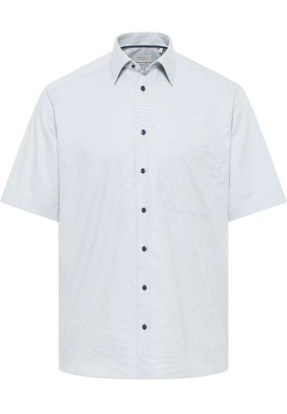 ETERNA COMFORT FIT Kurzarm Hemd grün hahnentritt 1181-42-K181