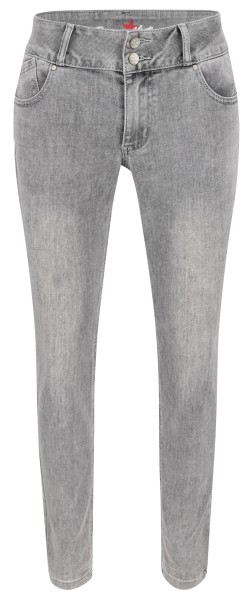 BUENA VISTA TUMMYLESS CROPPED grey denim 2507 B5827 755.4909 - Stretch Denim