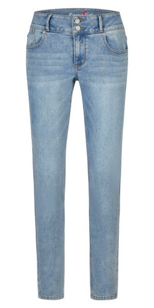 BUENA VISTA TUMMYLESS light stone BV B5664 368.4810 - Stretch Denim